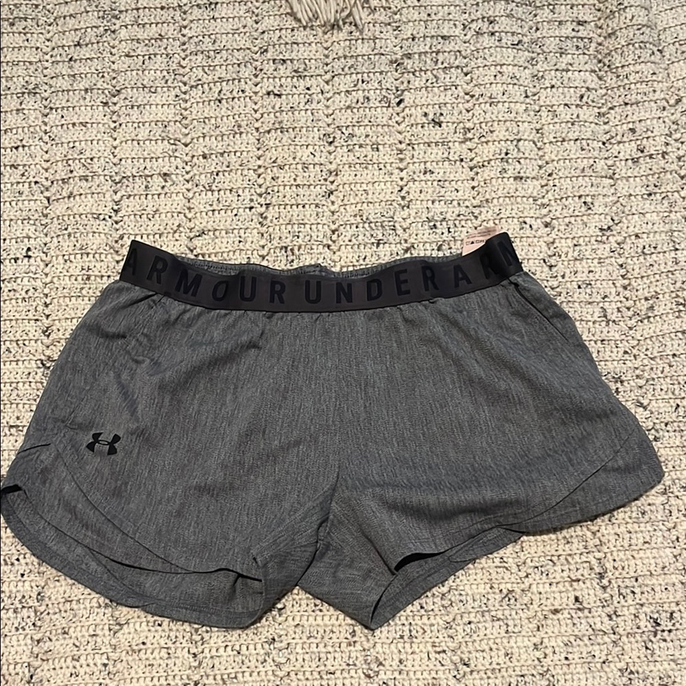 Under Armour Women's Athletic Gray Shorts